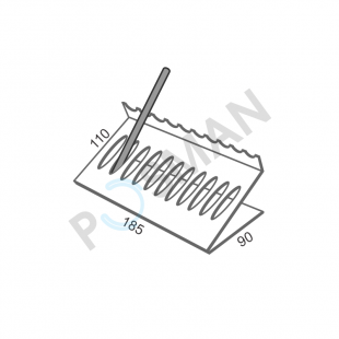 Подставка под ручки или карандаши на 12 изделий изображение