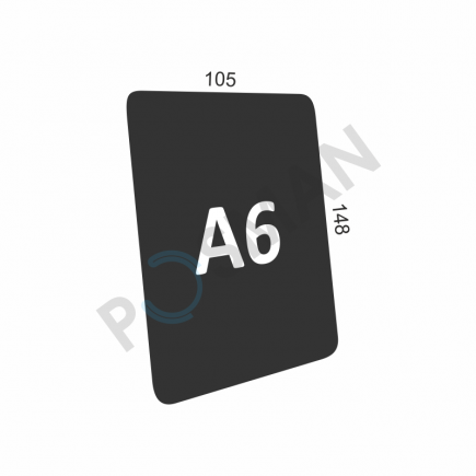 Маркерная доска, с закруглёнными углами для ценникодержателей шарнирного типа изображение