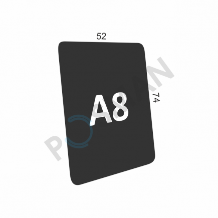 Маркерная доска, с закруглёнными углами для ценникодержателей шарнирного типа изображение