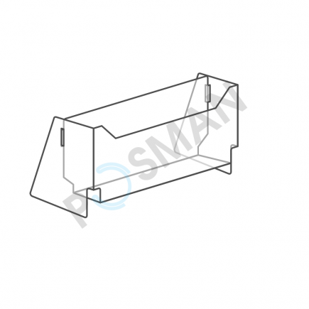 Подставка под визитки настольная изображение